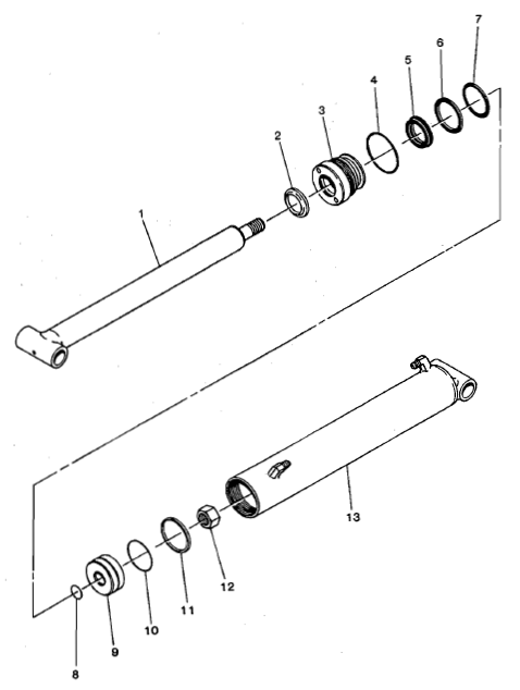 CYLINDER ROD WELDMENT, 64675