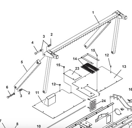 mulcher breakdown