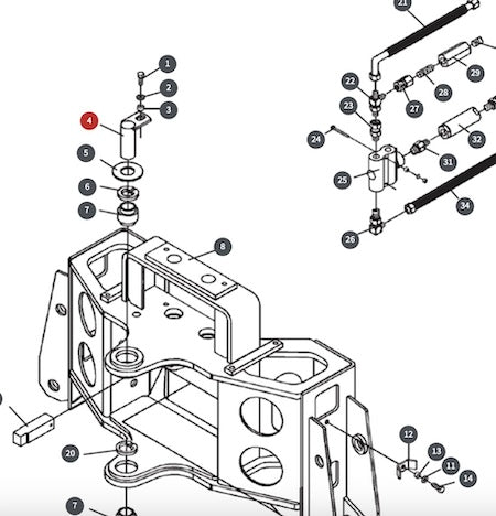 PIVOT PIN, 1.38x3.69