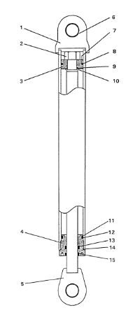 CYLINDER ASSY 2.50x1.25, 408 BUCKET