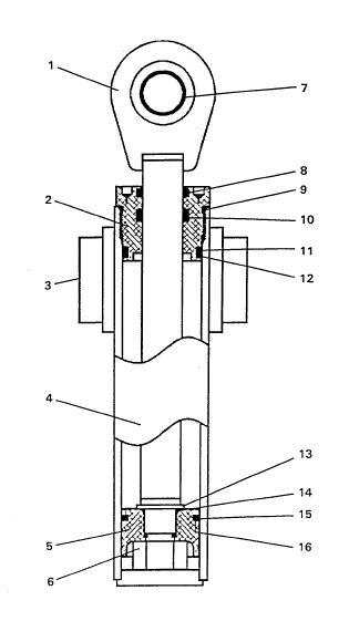 CYLINDER ROD, 408 SWING CYLINDER, 81024