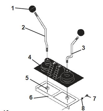 Control lever assembly