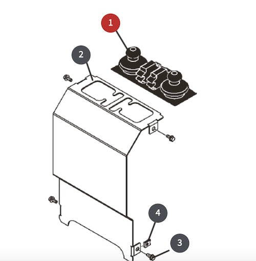 Control lever assembly