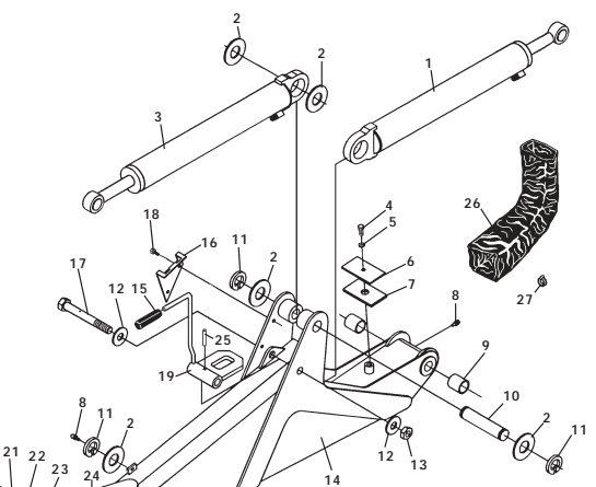 CYLINDER ASSEMBLY, 408 DIPPER