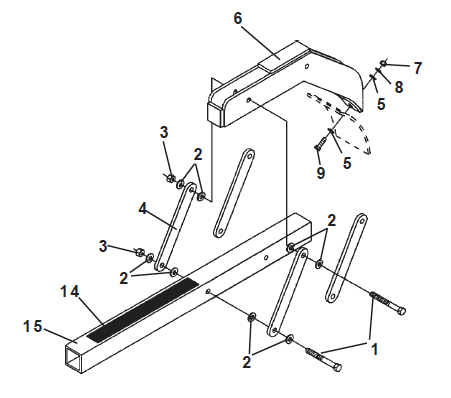 CRUMBER 30"/PERSONAL RESTRAINT BAR