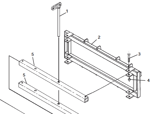 SIDE SHIFT MOUNTING FRAME