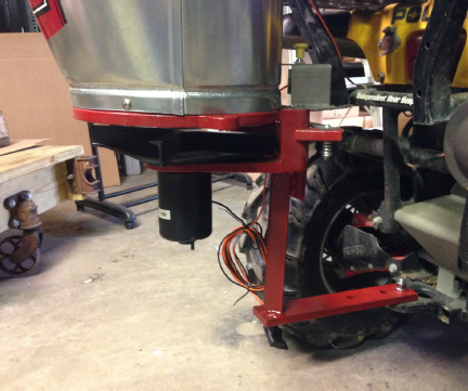 MOUNTING KIT, HERD GT-77, BUMPER MOUNT