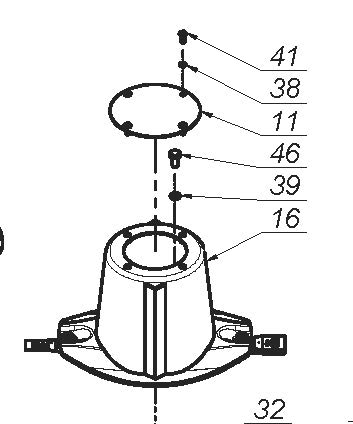 CUTTING DISC, WITH DRUM
