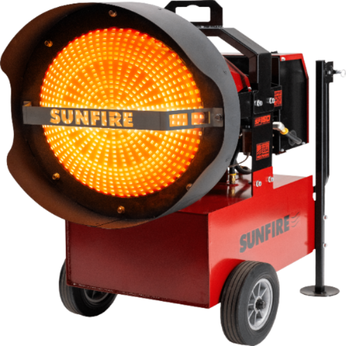 SUNFIRE RADIANT HEATER, 150,000 BTU