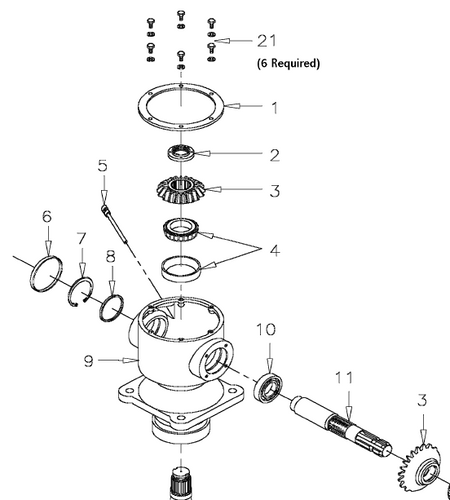 Brown gearbox breakdown