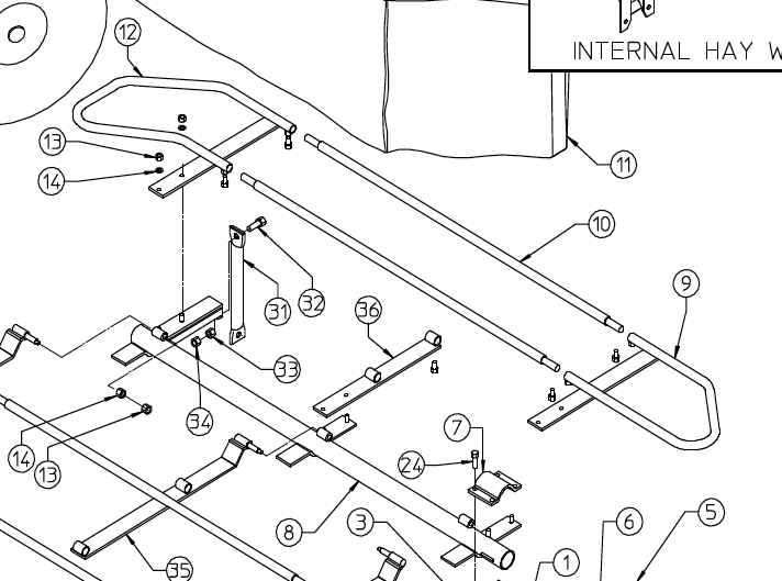 FRAME BRACKET, DM 100.326