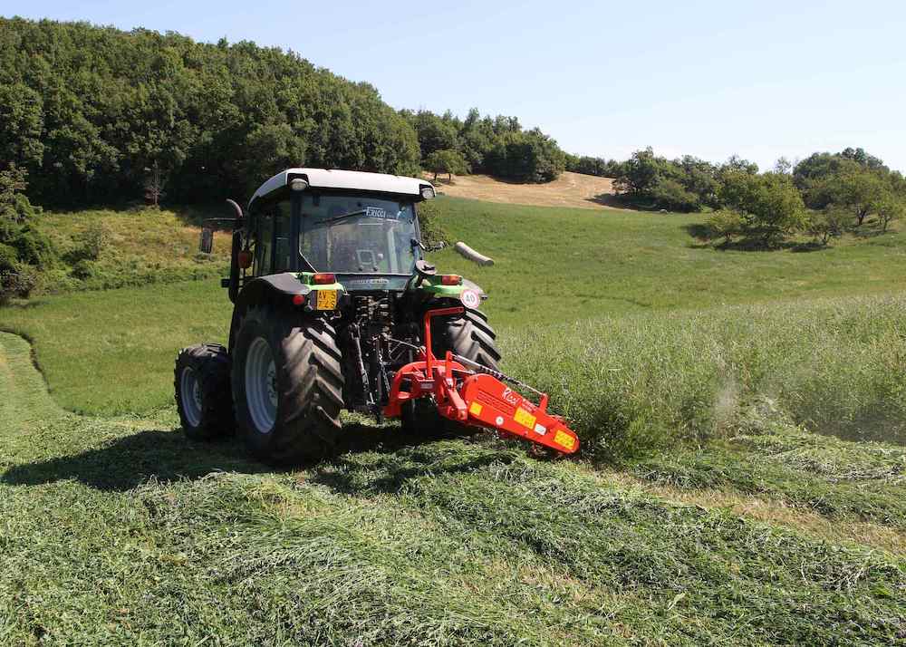 Gaspardo Sickle Bar Mower Working