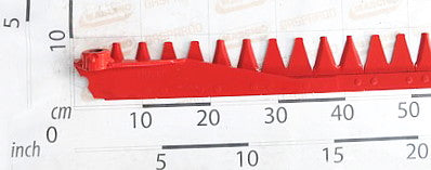 double tooth cutter bar