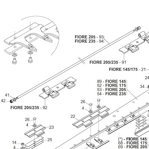 TIE-ROD M12 L.2085 -30 -30