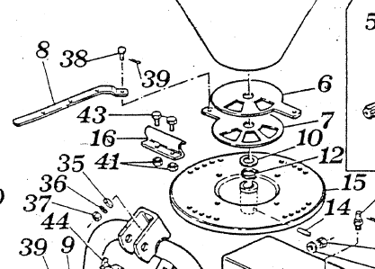 PIN, ADJUSTING LEVER 400.072