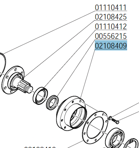 Rotor drive housing