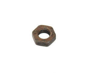 Thin metric jam nut, M10