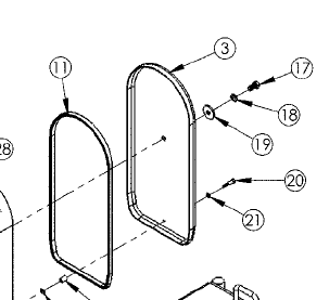 COVER SEAL TM8, MX8