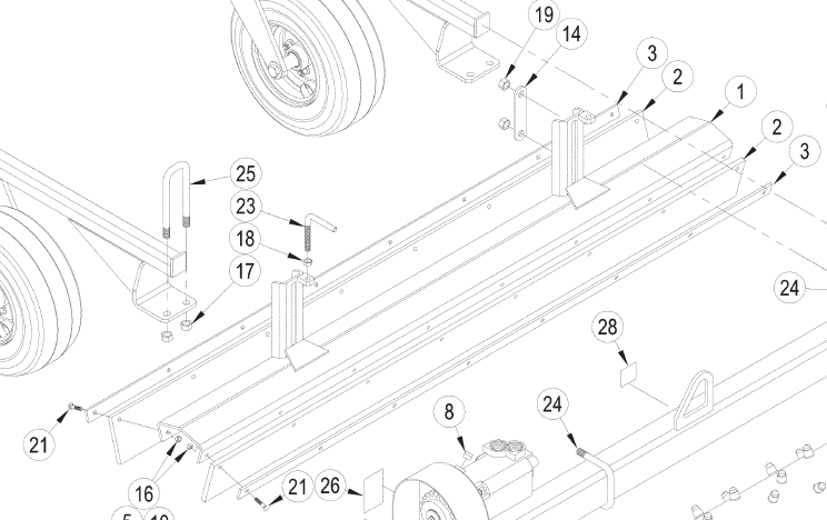 M6428, barrier strap