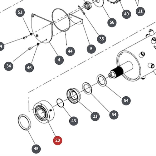 Rotor breakdown