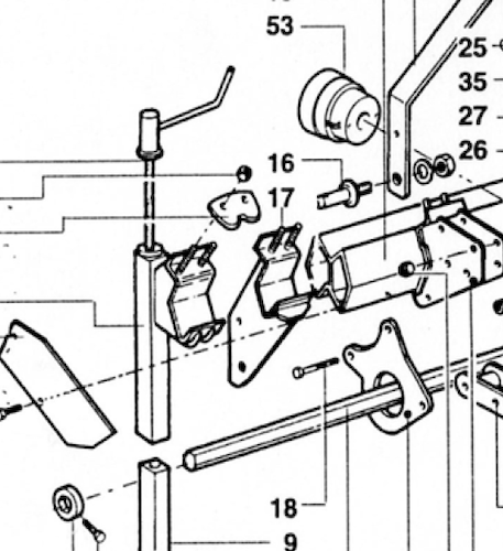 HITCH BRACKET FL/FLA A-FRAME