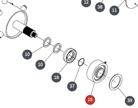 Drive bearing assembly