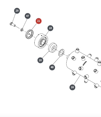 TM4 idler assembly