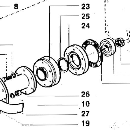 STUB AXLE, ZB