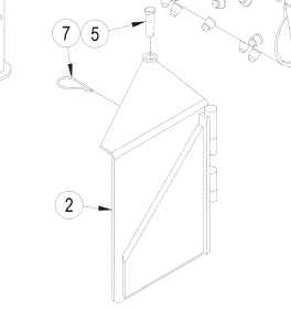 Left hand end plate assembly