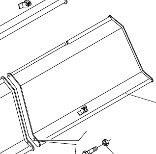 TRAILING BOARD, RH, MASCHIO U205