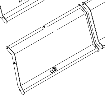 TRAILING BOARD, LH, MASCHIO U205