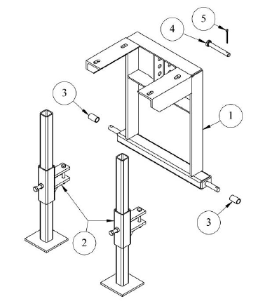 Stabilizer leg kit