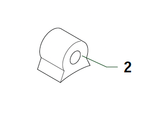 Rotor mounting lug