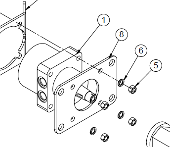 MOTOR, 24.7 CID 1.25 TPR