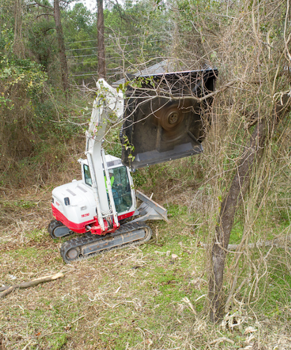 BC60MX10 BRUSH CUTTER, EXCAVATOR MOUNT