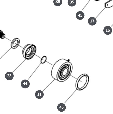 LOCKING COLLAR, 1.5" ECC