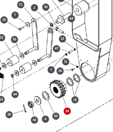 P661801 sprocket