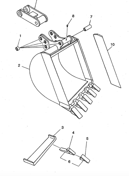 bucket parts breakdown