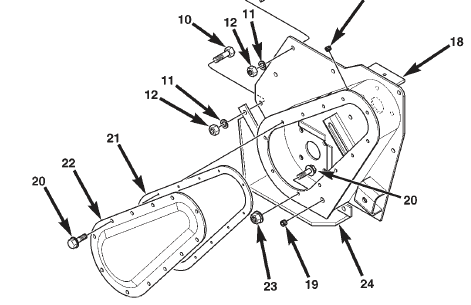 CHAIN CASE COVER PRESEEDER