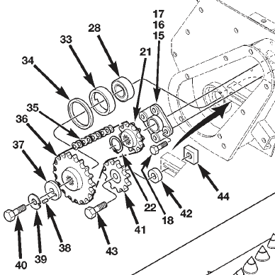 PRESEEDER drive assembly