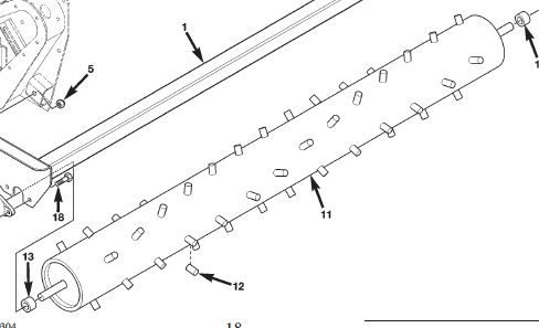 ROLLER, REAR, 605 PRESEEDER