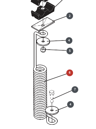 Hose saver spring kit