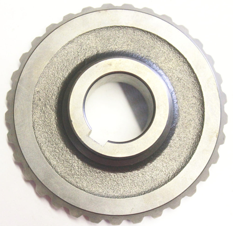 Disc mower ring gear