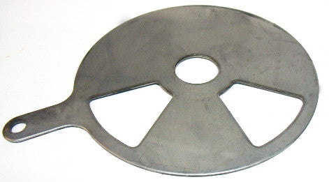 Spreader adjustment disc