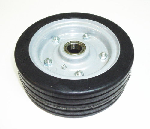 WHEEL ASSEMBLY, SOLID RUBBER, FINISH MOWER (600.165)