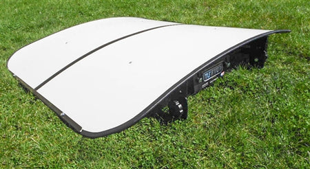 White Tuff-Top tractor canopy