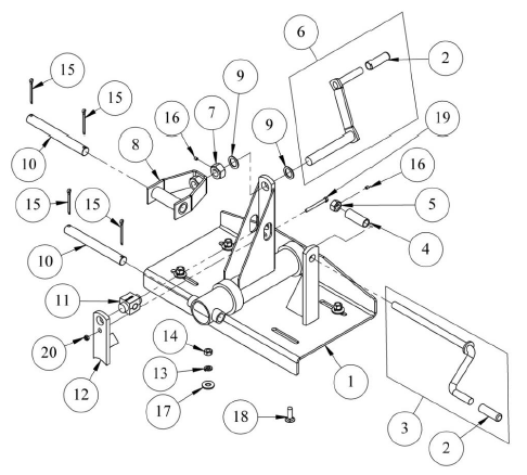 SM-015 Base Plate Assembly