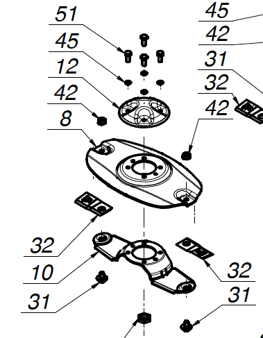 BLADE, DISC MOWER, SAMBA