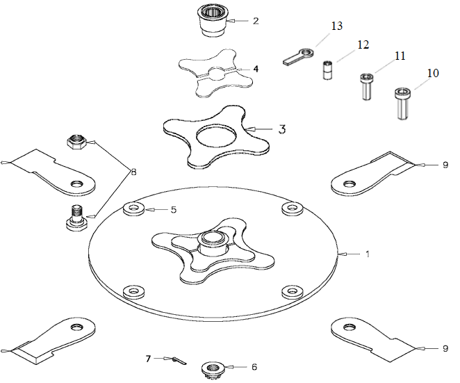 Blade carrier assembly