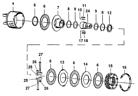 CENTERING RING, CLUTCH